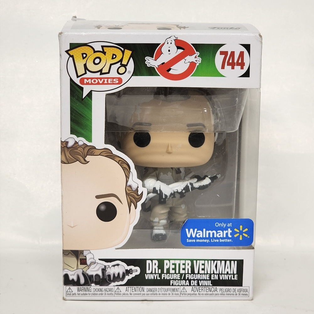 Funko POP! Ghostbusters #744 Dr. Peter Venkman Marshmallow in A POP Protector